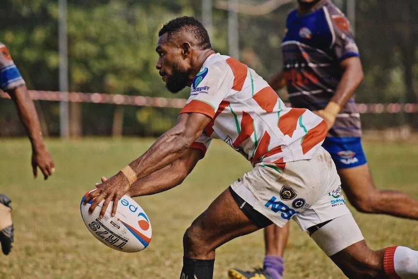 Ben Lesiel playing for Valley Hunters